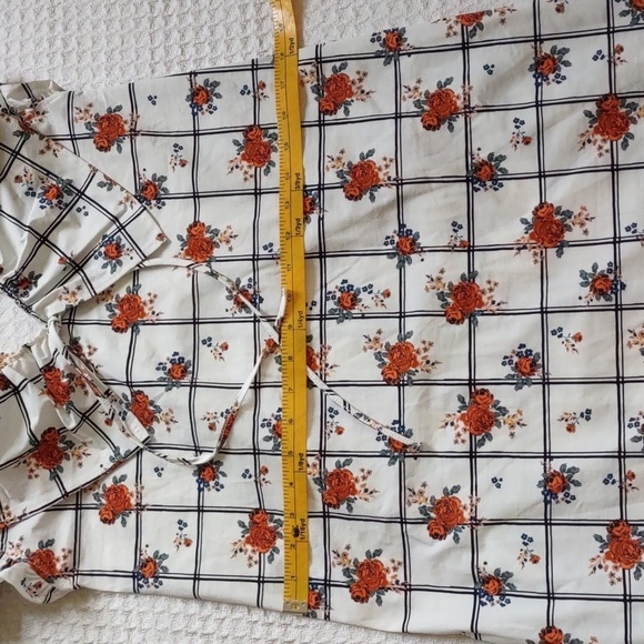 New Zara Flutter Sleeves Dress Size L - Picture 9 of 11